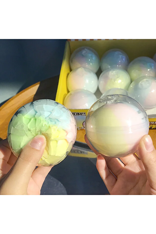 Patlayan Çıtır Toplar Squishy Yeni Viral Sukuşi Stres Azaltıcı Oyuncak 1 Adet Karışık Renk Gönderilecektir